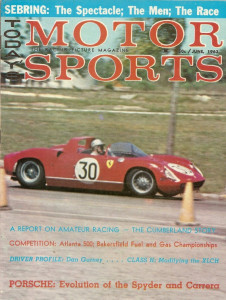 TODAY'S MOTOR SPORTS 1963 JUNE - V3 N12 - PORSCHE SPYDER, CARRERA, SEBRING*